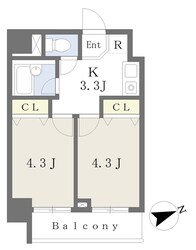 コーポ白山の物件間取画像